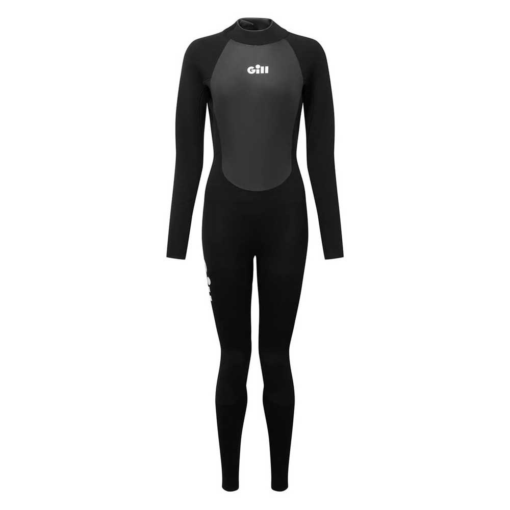 Gill Pursuit 4/3 Mm Back Zip Suit Schwarz 40 Frau von Gill