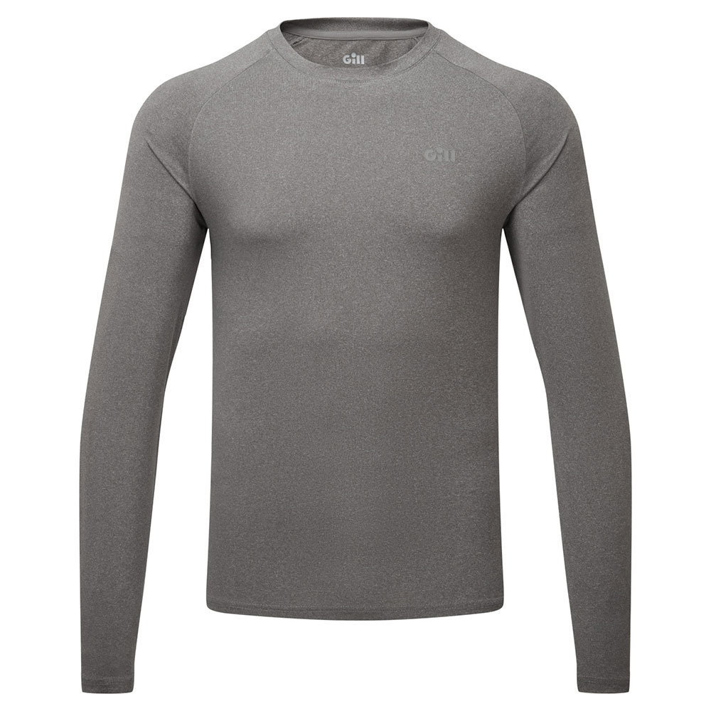 Gill Pursuit Long Sleeve T-shirt Grau XL Mann von Gill