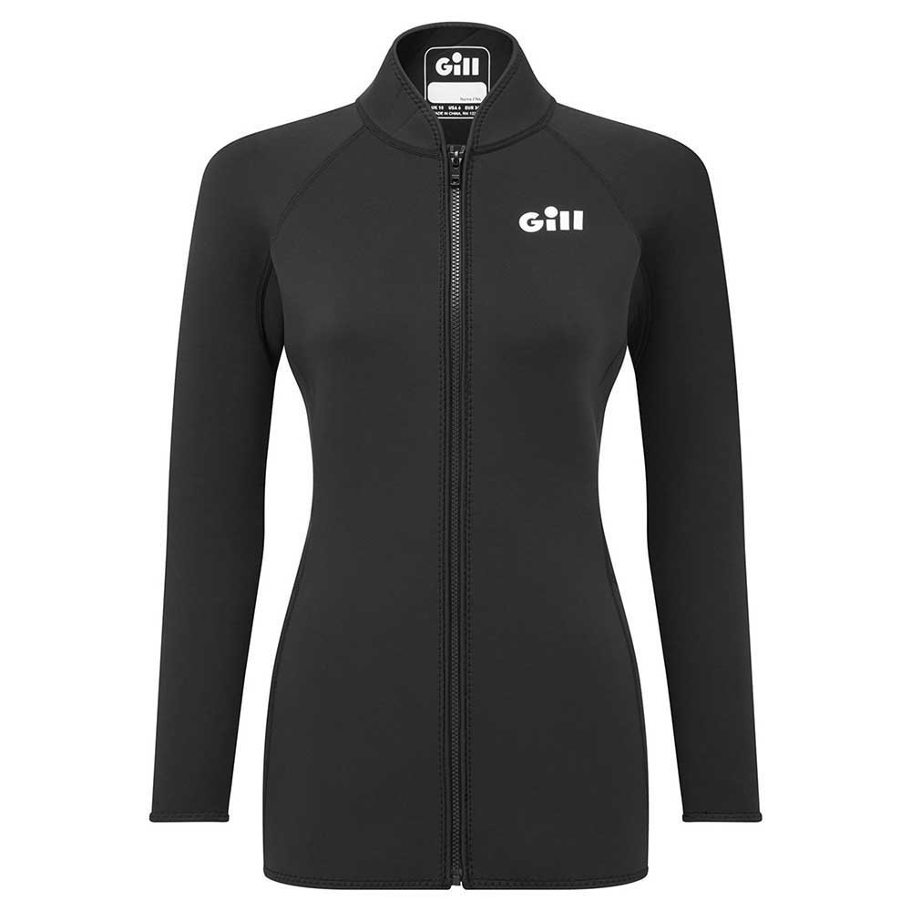 Gill Pursuit Neoprene Jacket Schwarz 40 Frau von Gill