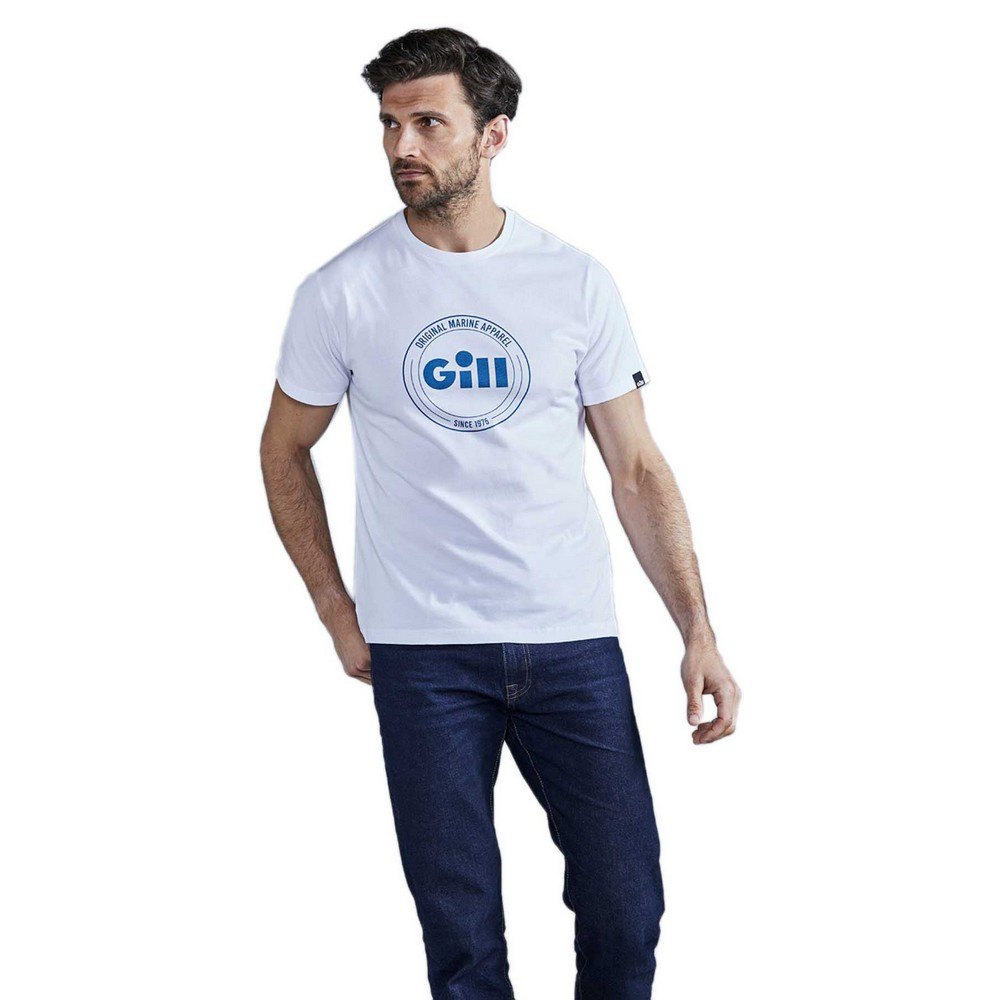 Gill Scala T-shirt Weiß XS Mann von Gill