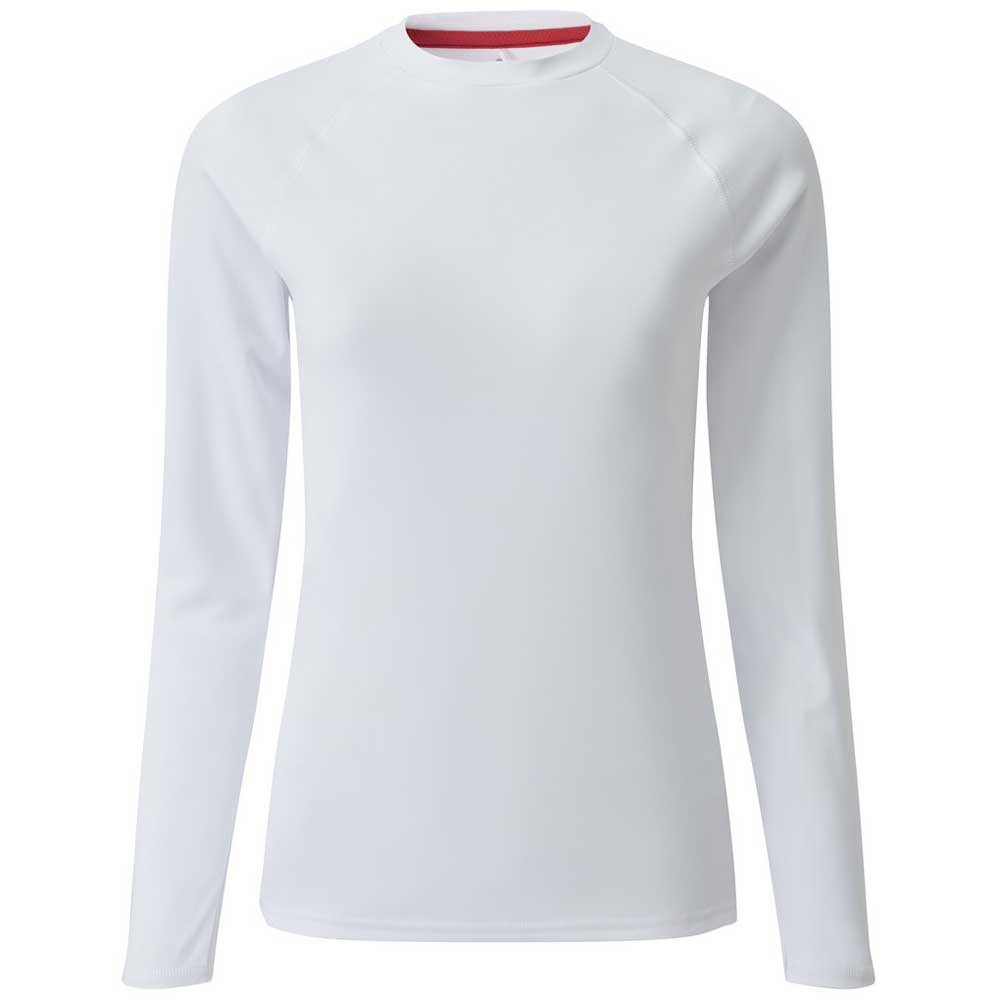 Gill Uv Tec Long Sleeve T-shirt Weiß 36 Frau von Gill