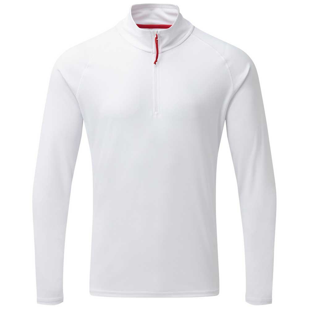Gill Uv Tec Long Sleeve T-shirt Weiß 3XL Mann von Gill