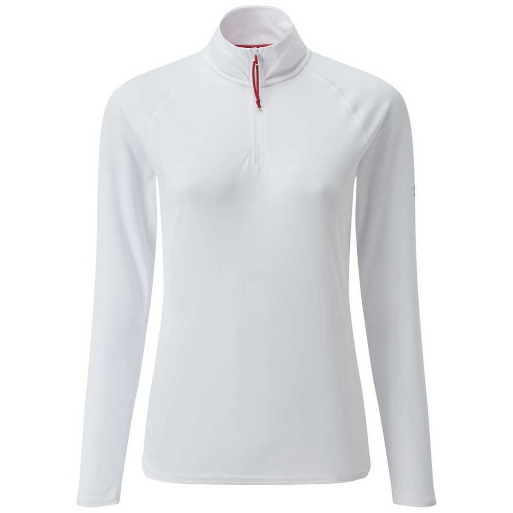 Gill Uv Tec Long Sleeve T-shirt Weiß 42 Frau von Gill