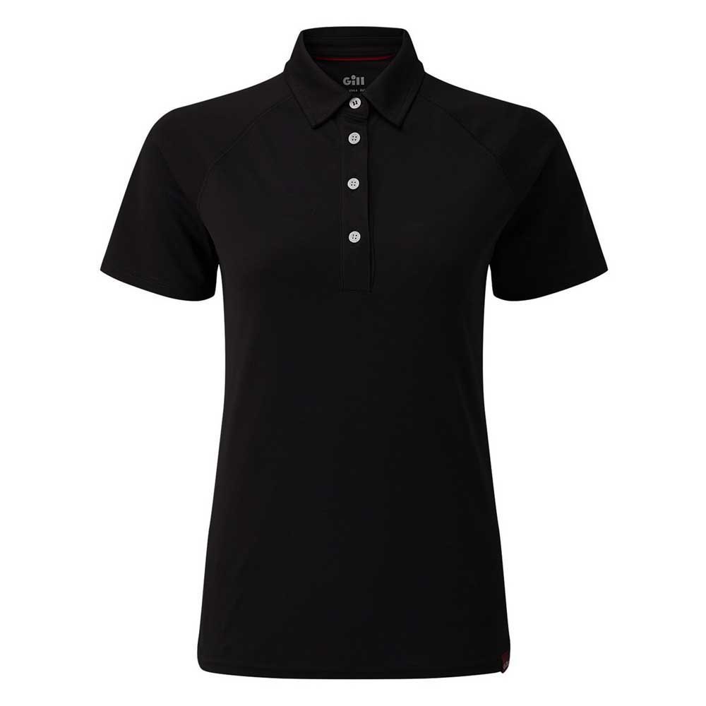 Gill Uv Tec Short Sleeve Polo Schwarz 32 Frau von Gill