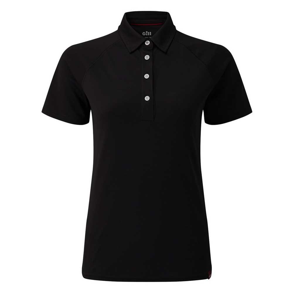 Gill Uv Tec Short Sleeve Polo Schwarz 40 Frau Gill Uv Tec Short Sleeve Polo Schwarz 40 Frau von Gill