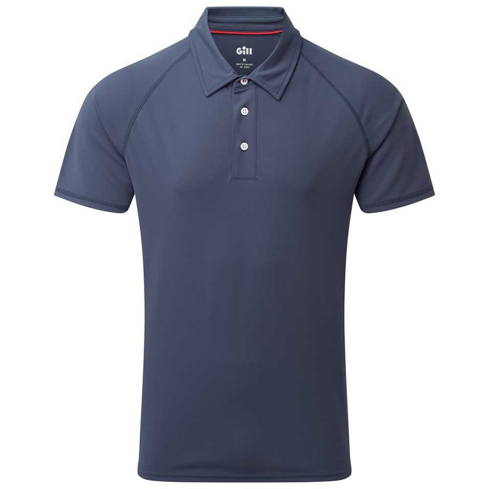 Gill Uv Tec Short Sleeve Polo Blau XS Mann von Gill