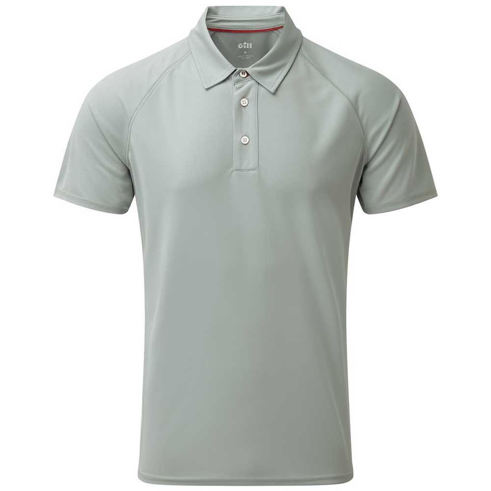 Gill Uv Tec Short Sleeve Polo Grau M Mann Gill Uv Tec Short Sleeve Polo Grau M Mann von Gill