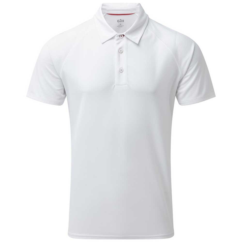 Gill Uv Tec Short Sleeve Polo Weiß S Mann Gill Uv Tec Short Sleeve Polo Weiß S Mann von Gill