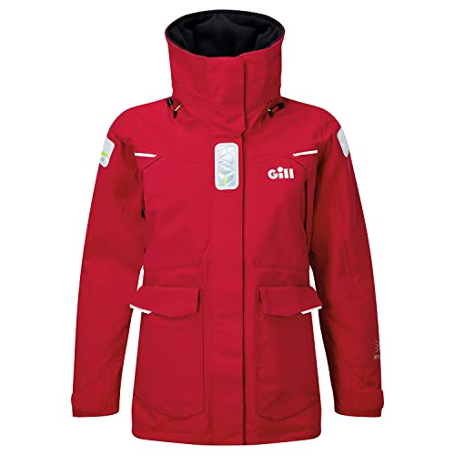 Gill Womens OS2 Offshore/Coastal Sailing Jacket 2022 - Red 10 von Gill