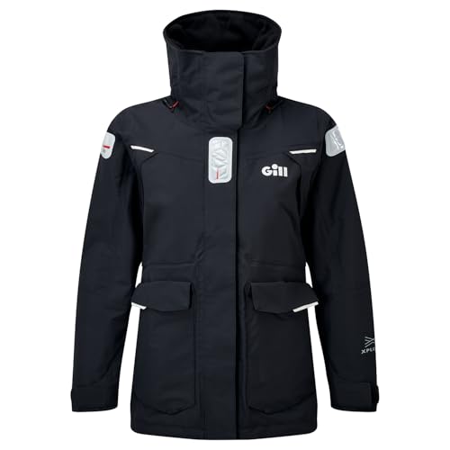 Gill Womens OS2 Offshore/Coastal Sailing Jacket 2023 - Graphite 16 Gill Womens OS2 Offshore/Coastal Sailing Jacket 2023 - Graphite 16 von Gill