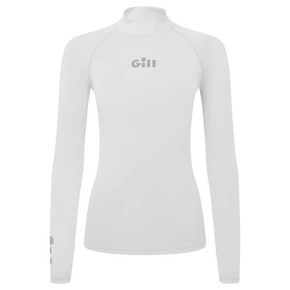 Gill Zenzero Uv Long Sleeve T-shirt Weiß 40 Frau von Gill