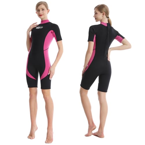 Gimilife Taucheranzüge für Herren und Damen, Herren 3MM Shorty/FullWetsuit Neoprenanzug Damen Ganzkörper im kalten Wasser halten warm für Tauchen Surfen Schnorcheln Kajakfahren von Gimilife