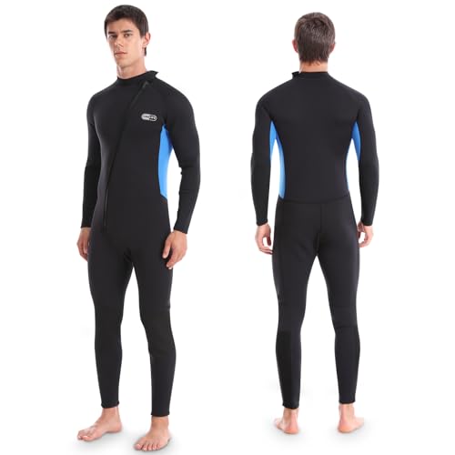 Neoprenanzug für Herren, Neopren Herren Tauchanzüge Neoprenanzug Herren Lang, 3mm Neoprenanzug Herren Wetsuit für Tauchen Surfen Schnorcheln Kajakfahren Neoprenanzug für Herren, Neopren Herren Tauchanzüge Neoprenanzug Herren Lang, 3mm Neoprenanzug Herren Wetsuit für Tauchen Surfen Schnorcheln Kajakfahren von Gimilife
