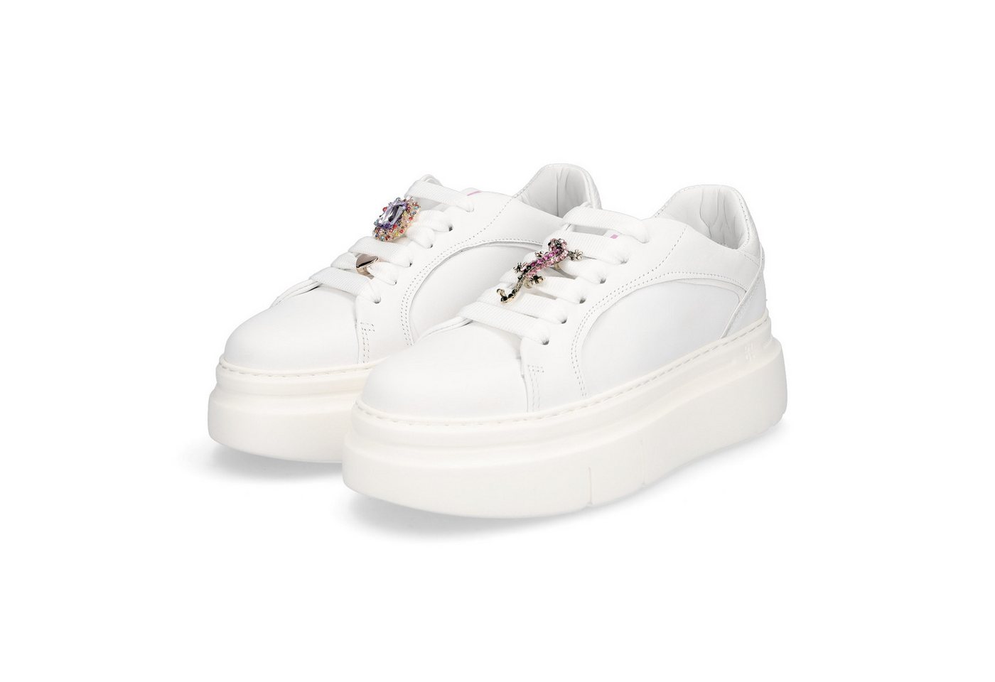 Gio+ Gio+ Damen Sneaker weiß Sneaker Gio+ Gio+ Damen Sneaker weiß Sneaker von Gio+