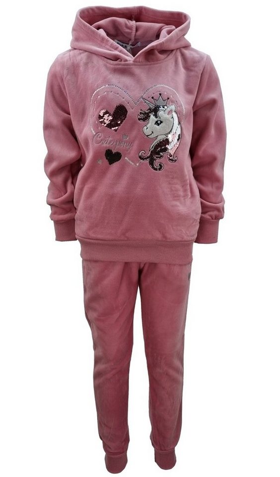 Girls Fashion Jogginganzug Nicki Sweatanzug, Freizeitset, Kapuzen Pullover + Jogginghose MF292 Girls Fashion Jogginganzug Nicki Sweatanzug, Freizeitset, Kapuzen Pullover + Jogginghose MF292 von Girls Fashion