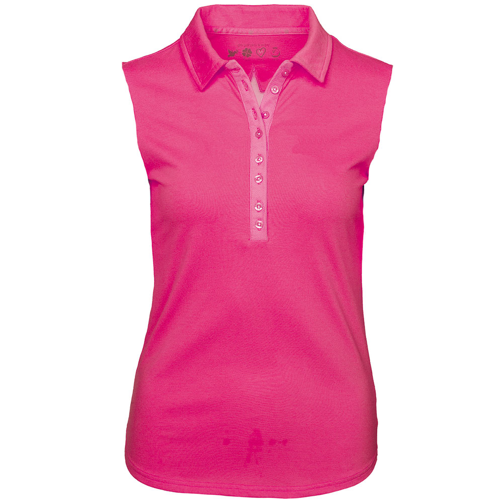 'Girls Golf Basic Damen Polo ärmellos Sylvia 14500 pink' 'Girls Golf Basic Damen Polo ärmellos Sylvia 14500 pink' von Girls Golf