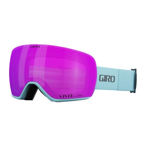 Giro Article II Skibrille - Snowboardbrille für Herren, Damen und Jugend - Light Mineral Thirds Strap mit Vivid Pink/Vivid Infrarot Gläsern von Giro