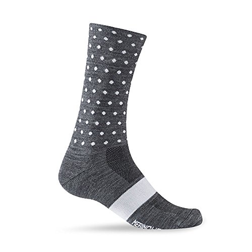 Giro Bike Seasonal Socke Charcoal/White Dots 22 XL Giro Bike Seasonal Socke Charcoal/White Dots 22 XL von Giro
