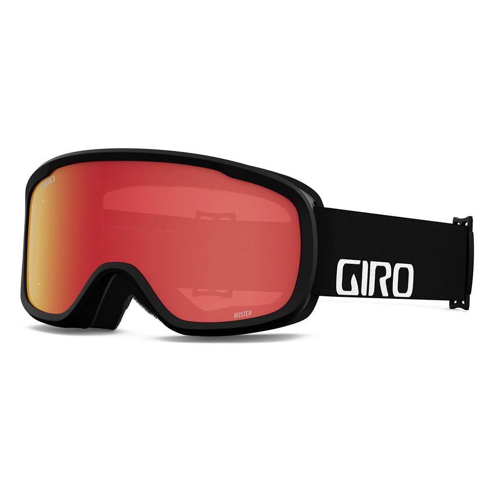 Giro Buster Ski Goggles Schwarz Amber Scarlet/CAT2 von Giro