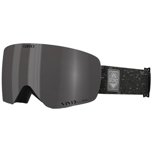 Giro Contour RS Snowboard-Skibrille, für Damen und Herren, Trail Green Wilder Strap w/VIVID Smoke/VIVID Infrarot Gläser von Giro