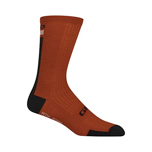 Giro Bike Herren HRC+ Merino Socken, Rot, M von Giro