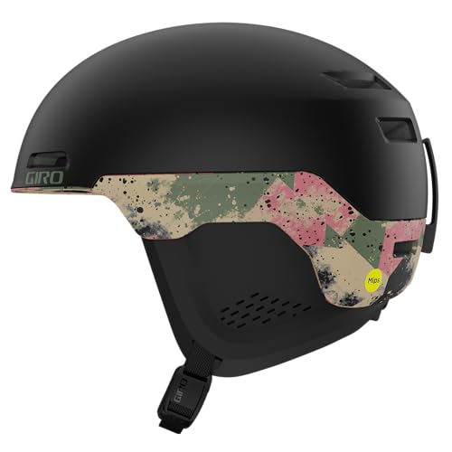 Giro Owen Spherical Skihelm - Snowboardhelm für Herren, Damen und Jugend - Matt Black/Cloud Marble - M (55,5-59cm) von Giro