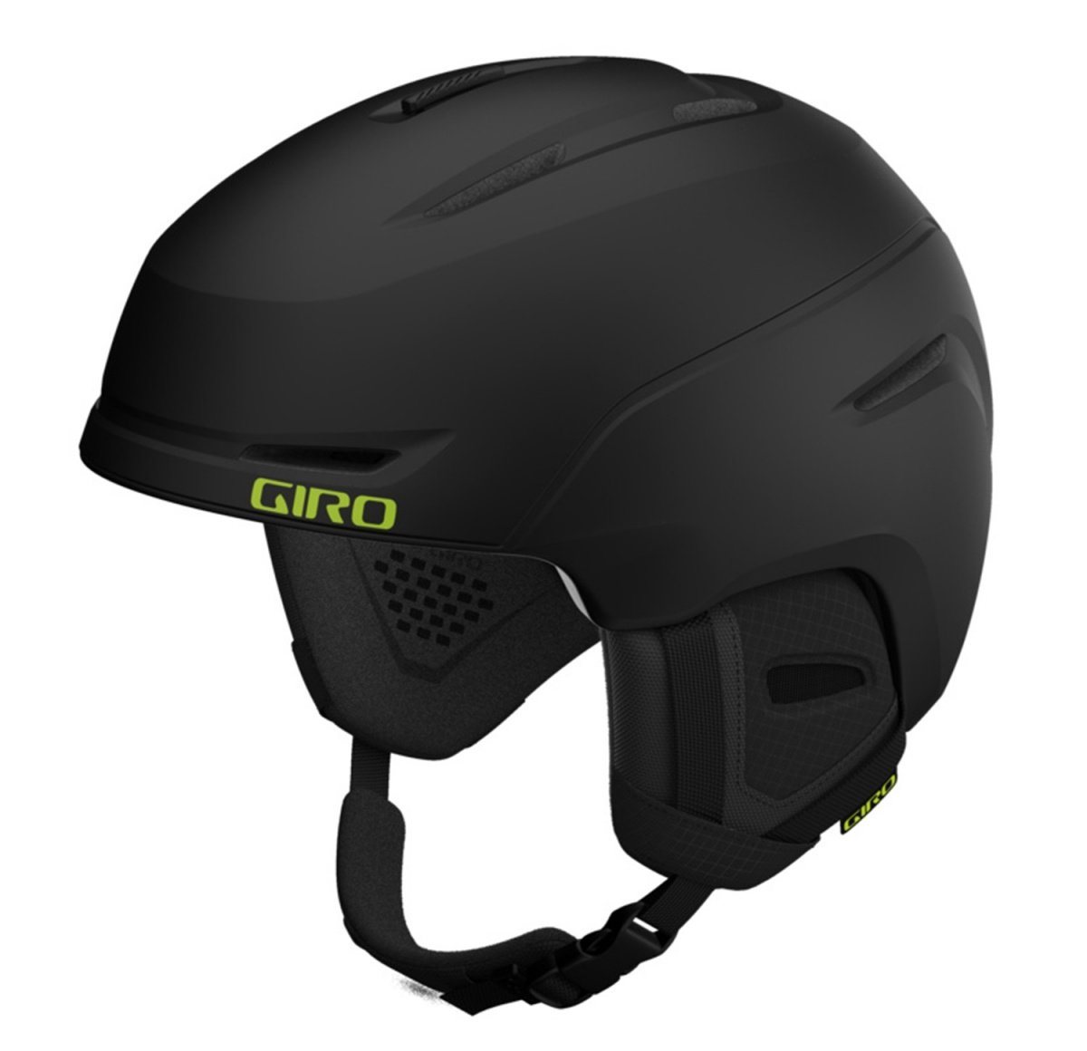 Giro Skihelm Giro Neo Skihelm Snowboardhelm matte black ano green 240150 Giro Skihelm Giro Neo Skihelm Snowboardhelm matte black ano green 240150 von Giro