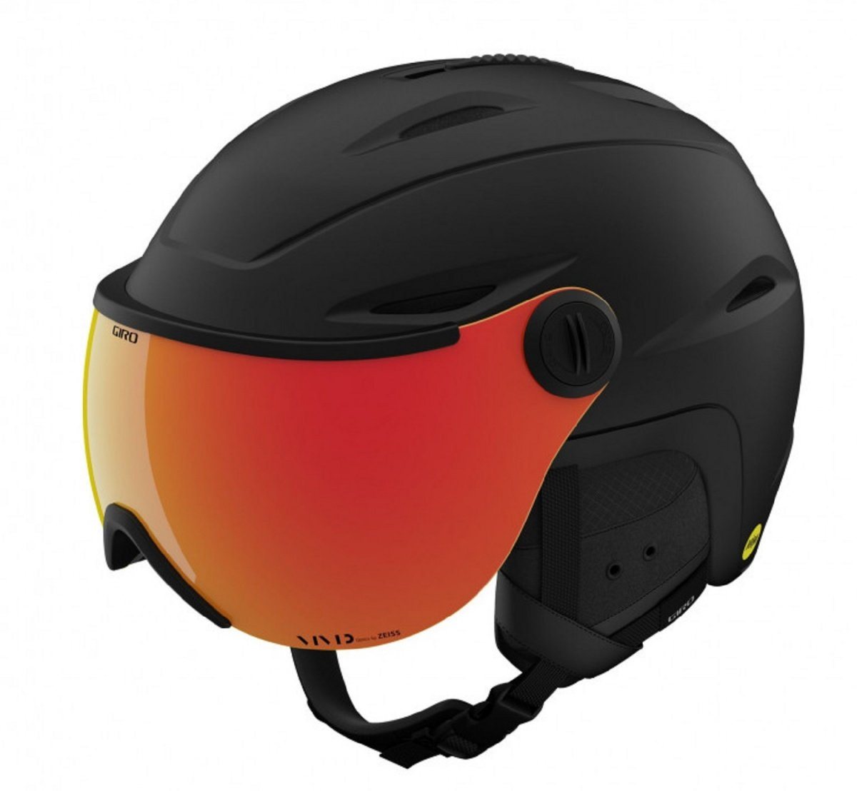 Giro Skihelm Giro Vue Mips Vivid Skihelm Snowboardhelm matte black vivid ember von Giro