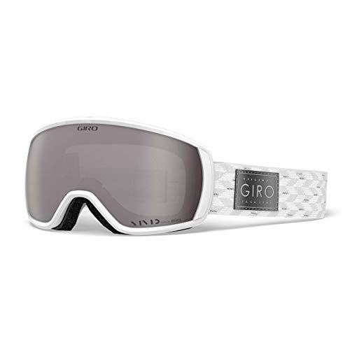 Giro Damen Skibrille Facet, White Silver Shimmer, M, 300066-014 von Giro