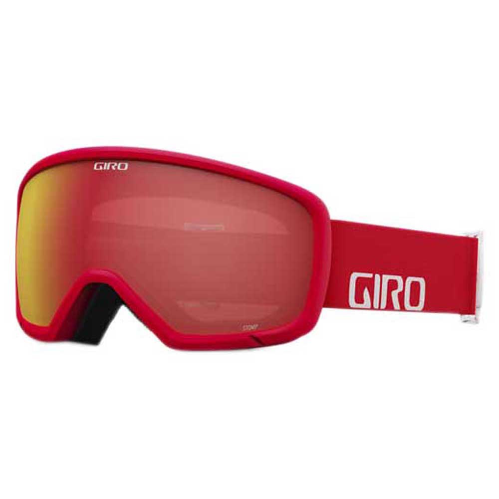 Giro Stomp Ski Goggles Rot Amber Scarlet/CAT2 von Giro