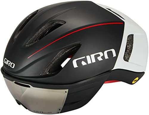 Giro Unisex – Erwachsene Vanquish Helme, Matte Black/White/Red, M von Giro