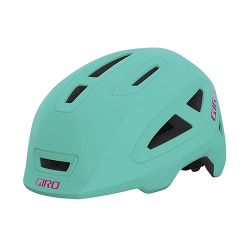 Giro Unisex Jugend Scamp II Helme, Matte Screaming Teal/Bright pink, S von Giro