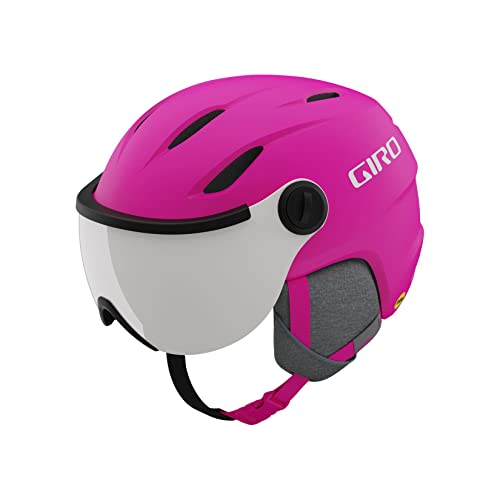 Giro Unisex Jugend Snow Buzz MIPS Skihelme, Matte Bright Pink Silv Flash22, S von Giro