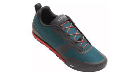 giro tracker fastlace mountain blue bright red mtb schuhe von Giro