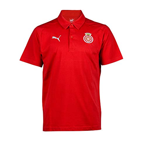 Girona F.C. Polo-Shirt, offiziell, Rot XS rot von GIRONA FC