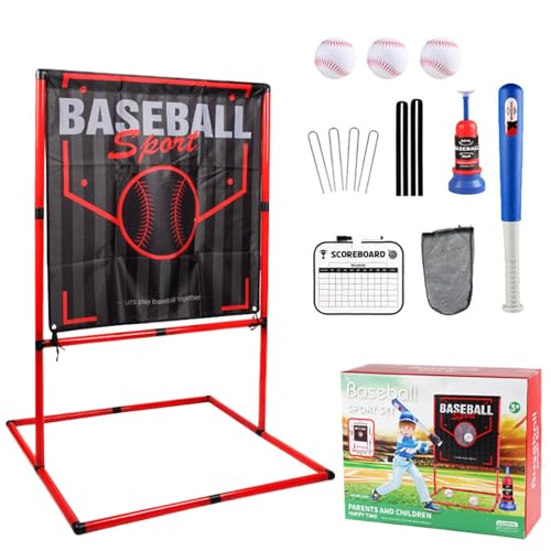 Baseball Training Set for Kids, Children's Baseball Pitching Strike Zone Target, Multi-Purpose Outdoor Indoor Sport Toys, Baseball Practice Target, Parent-Child Baseball Interaction von Gitekain