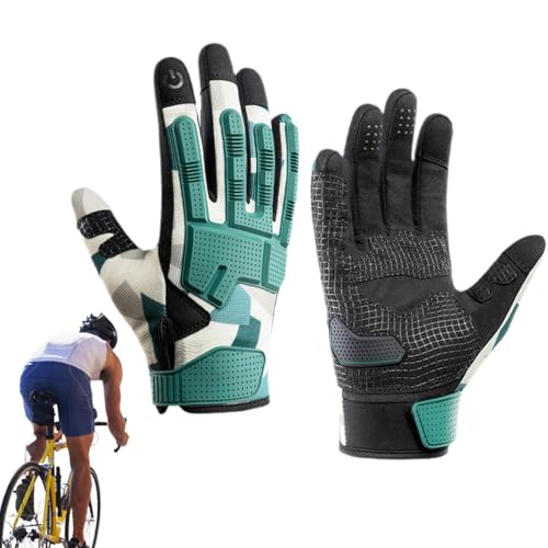 Fahrradhandschuhe für Herren | 1 Paar Touchscreen-Handschuhe – Frühling Herrenhandschuhe, Sport, Angeln, Touchscreen, Fahren, Motorrad, rutschfest, Radfahren von Gitekain