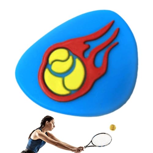 Gitekain Tennisschläger-Dämpfer | Silikon-schützende Tennisschläger-Stoßdämpfer – dekorativer Cartoon-Tennisdämpfer für Schläger Gelenkschutz Racqueball von Gitekain
