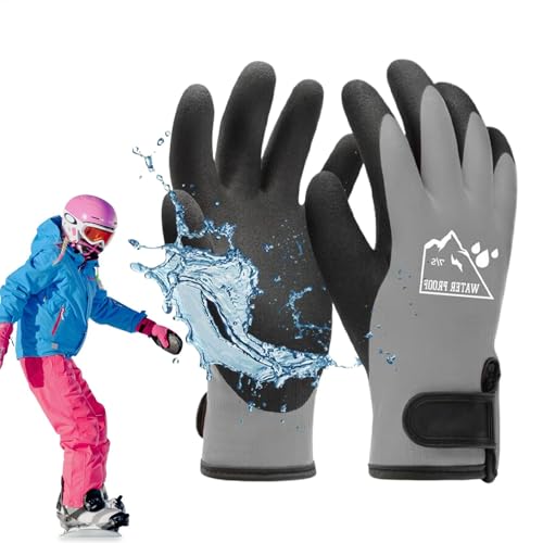 Winter Gloves Men Waterproof, Windproof Mittens, Winter Gloves Cold Weather, Warm Gloves Running, Driving Winter Gloves, Cycling Biking Gloves, Cold Weather Running Gloves, Winter Gloves for Hiking von Gitekain