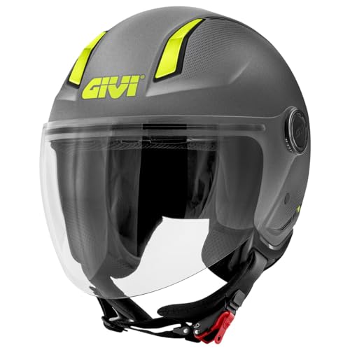 GIVI casco demi jet 11.7 grigio H117BG76853 XS von Givi