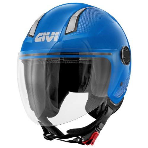 GIVI demi jet helmet 11.7 blue H117BB50853 size XS von Givi