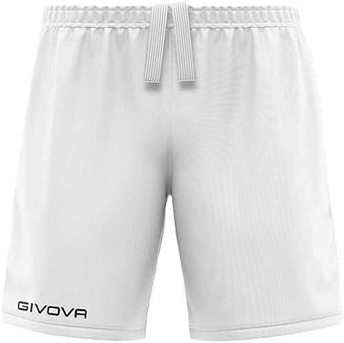 GIVOVA Herren Kurze Hose Short Capo, weiß, XS, P018 GIVOVA Herren Kurze Hose Short Capo, weiß, XS, P018 von Givova