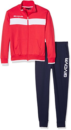 Givova, anzug drops herren, rot/blau, 3XL von Givova