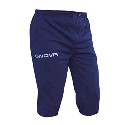 Givova Herren Capri-hose Givova Eins Hose, Blau, XXL EU von Givova