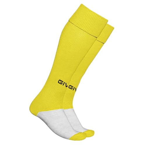 Givova Unisex Fußballstrumpf Socks, Gelb, S-M EU von Givova