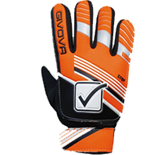 Givova, handschuh stop torhüter, orange fluo/schwarz, 9 von Givova