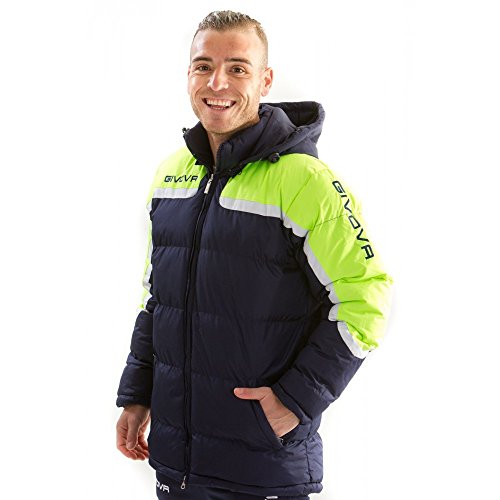 Givova, jacke antarktis, blau/gelb, 2XS Givova, jacke antarktis, blau/gelb, 2XS von Givova