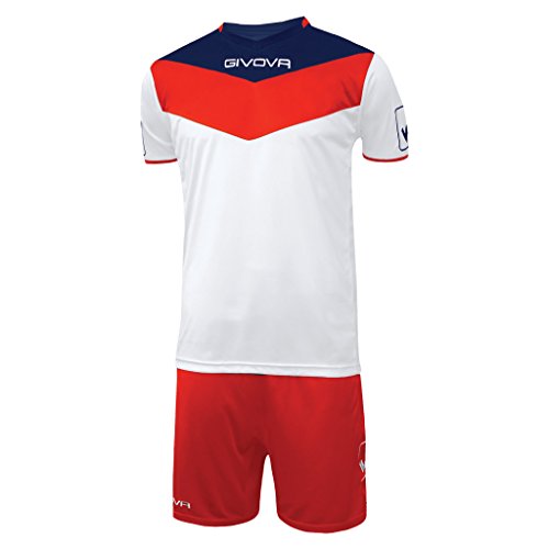 Givova, kit spielfeld, rot/weib, XS Givova, kit spielfeld, rot/weib, XS von Givova