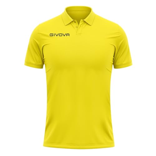 Givova, polo sommer, gelb, 2XL von Givova