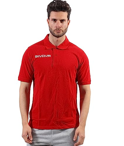 Givova, polo sommer, rot, 4XS von Givova